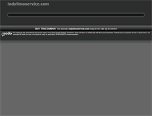 Tablet Screenshot of indylimoservice.com
